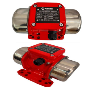 Motovibrador Elétrico MVE300DC-24 — 300 kgf — 24VCC — Corrente Contínua — 3000/3600 RPM